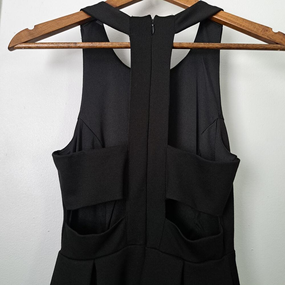 Lulus Cut Out and About Black Skater Dress Size XS - Picture 5 of 10